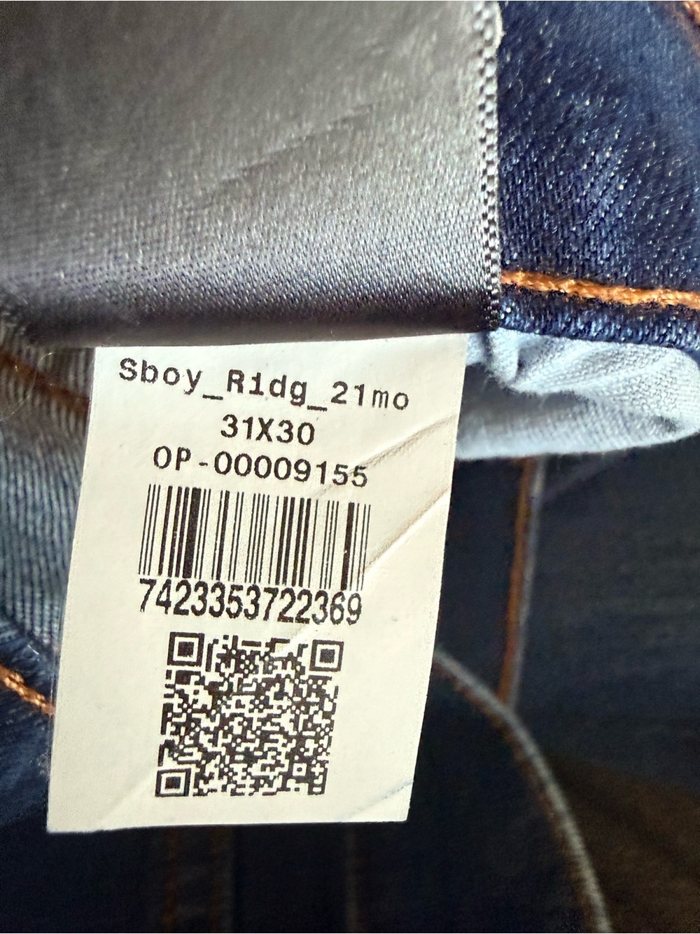 Mott & Bow Women's Boyfriend Jeans Medium Wash 31X30 - Picture 7 of 8